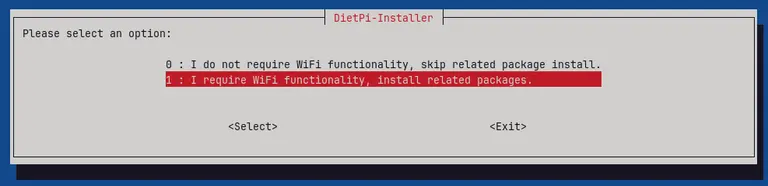 Armbian转换为DietPi系统：启用Wifi支持